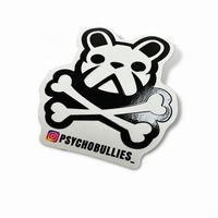 Autocollants personnalisés de qualité supérieure avec logo, impression UV sélective, découpe sur mesure, adhésifs, vernis 3D, étiquettes en vinyle PVC imperméables