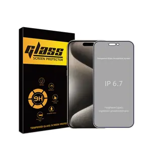 Full Glue Anti Spy Tempered Glass For Iphone Privacy Screen Protector For Iphone 11 12 13 14 15 Pro Max 6 7 8 Plus X Xr Xs Max