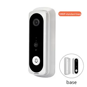 Nachtzicht Smart Home Monitoring Deurbel Camera Hd 1080P Draadloze Wifi Visuele Intercom Deurtelefoon