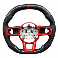 Volant de remplacement OEM en fibre de carbone véritable pour Jeep Wrangler JL 2018-2024 Rubicon Unlimited Sport