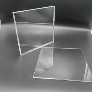 Plaque en acrylique PMMA <span class=keywords><strong>transparente</strong></span> pour présentoir de vente au détail, épaisseur 8 mm, <span class=keywords><strong>imprimable</strong></span> UV, tailles personnalisables, facile à plier, plateau surélevé en plastique transparent - Product Image 2