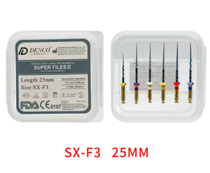 Denco Tập Tin Kênh Gốc Tập Tin SUPER Files III Dây Nhớ Có Thể Kiểm Soát Chất Lượng Cao Tập Tin Xoay Màu Xanh Dương Xử Lý Kích Hoạt Nhiệt - Product Image 6