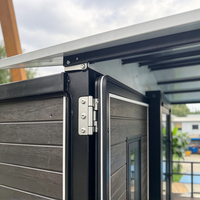Maison Modulaire Préfabriquée Extensible à Double Aile, Direct Usine, Style Postmoderne, Cabane Forestière, Maison d'Hôtes, Bâtiment de Bureau, Centre Commercial, Résidentiel