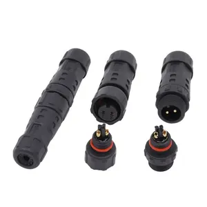 AC Wire Cable Connector 5 Pin Male And Female Waterproof Cable Connectors 5A 300V Assembly Connector