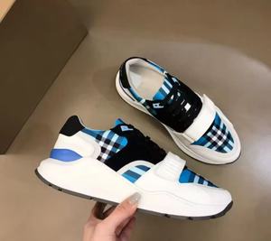 Chaussures décontractées pour hommes de créateur, baskets rehaussantes à rayures et semelle épaisse, légères et tendance pour la marche en extérieur - Product Image 5