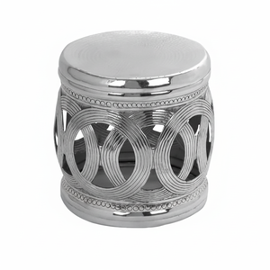 Recién llegado, taburete de aluminio, muebles de Metal cromado, taburetes de Bar para exteriores e interiores con pulido de clase alta - Product Image 1