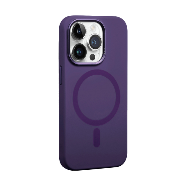 Heybingo Skin-Friendly Magnetic Silicone Case 360 Rotating Ins Style Air Cushion Waterproof Shockproof Scratch-Resistant Solid