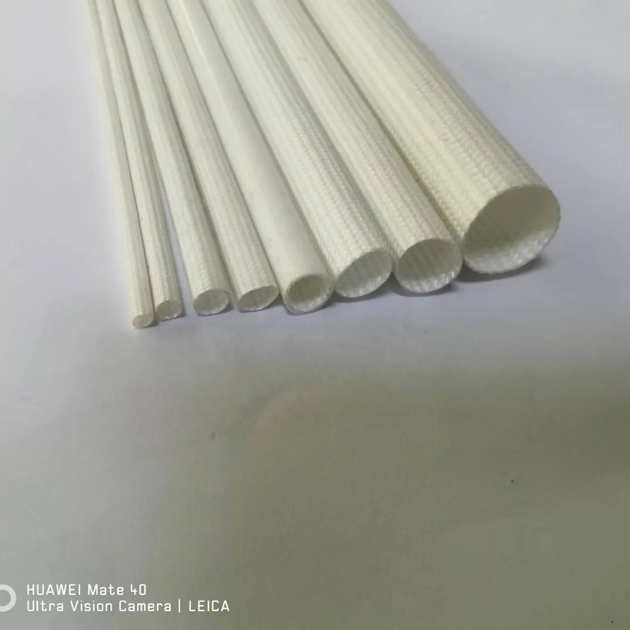 Fiberglas kılıf 4kv fiberglas kollar silikon kaplı fiberglas kılıf