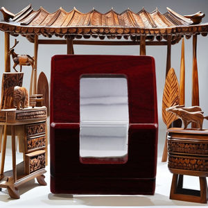 Hot Selling Elegant Real Wood <strong>Display</strong> Case for Softball Sports <strong>Championship</strong> <strong>Rings</strong> Elegant Wooden <strong>Boxes</strong> and Wall Signs - Product Image 3