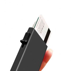 Custom <b>Smart</b> for Minimalist Eco-Friendly Credit Card Holder RFID Block Slim Microfiber Design Silk Screen Promotional Gift - Product Image 3