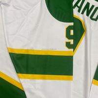 Maillot de hockey sur glace brodé personnalisé, vêtements de hockey sur glace pour hommes, maillots de hockey sur glace vierges