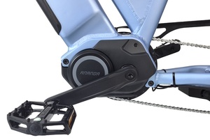 Vélo cargo électrique QUEENE Family à double batterie, moteur Bafang à longue portée, pneus larges, 500W 250W, vélos électriques EU, vélo électrique à pneus larges - Product Image 5