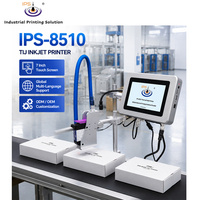 IPS-8510 Nueva Máquina de Impresión de Inyección de Tinta Térmica de Alta Definición, Codificador de Fechas para Frascos, Botellas, Bolsas de Plástico