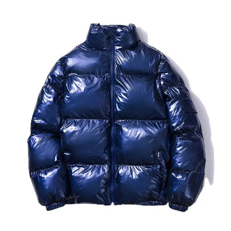 Custom Logo Nieuwe Heren Jassen Heren Casual Mode Winter Puffer Jas Voor Mannen Bomber Jassen