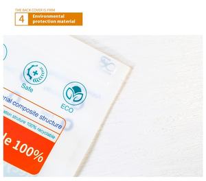 Kunden spezifisches Design Recycelbare Druckverschluss-PE-Verpackungs beutel Umwelt freundlicher Steh beutel für Kondome von Lebensmittel flüssigkeiten - Product Image 3