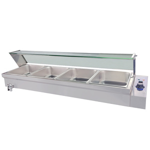 ไฟฟ้าสำหรับร้านอาหารบุฟเฟ่ต์4กะทะ1500W อุปกรณ์ครัวเชิงพาณิชย์ - Product Image 4