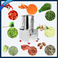 Machine à hacher les légumes rapide, hachoir électrique commercial pour oignon, ail, gingembre