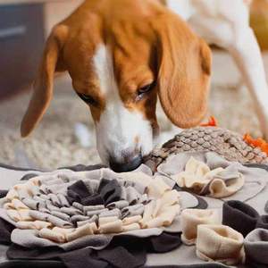 Hot-Selling Pet Snuffle <b>Mat</b> Toy Cat Dog Sniffing <b>Mat</b> Pet Training Washable Hidden Food Puzzle Toys Slow Food Interactive Dog Toy - Product Image 2