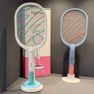 Lampe <span class=keywords><strong>anti</strong></span>-<span class=keywords><strong>moustiques</strong></span> 1200HAm Batterie Li 2 en 1 avec une base Tueur d'insectes Contrôle des <span class=keywords><strong>moustiques</strong></span> <span class=keywords><strong>Anti</strong></span>-moustique Raquette électrique <span class=keywords><strong>anti</strong></span>-<span class=keywords><strong>moustiques</strong></span> - Product Image 1