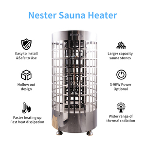 Stufa Elettrica per <span class=keywords><strong>Sauna</strong></span> a Vapore Secco, Vendita Diretta dalla Fabbrica, Disponibile 220V/380V - Product Image 3