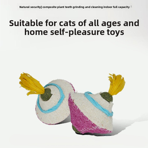 ของเล่นแมวรูปยูเอฟโอ พร้อมลูกบอลแคทนิปในตัว ของเล่นสำหรับสัตว์เลี้ยงแบบมีปฏิสัมพันธ์ - Product Image 2