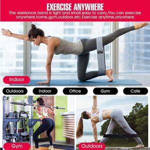 Hot bán bông & Latex kháng ban nhạc thiết lập ban nhạc tập thể dục chiến lợi phẩm & glutes hip vòng tròn cho tập thể dục ban nhạc - Product Image 5