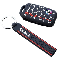 Vente en gros de housses de clé en silicone, étui pour clé à distance, protection de clé GLI, fournisseur pour Volkswagen