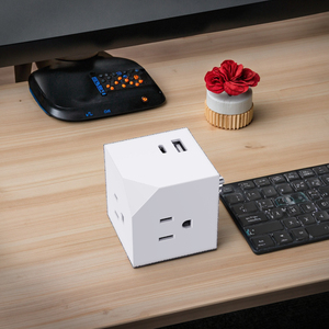 ETL/UL/FCC chứng nhận Cube ổ cắm USA/Mỹ tiêu chuẩn bảo vệ tăng xách tay nhỏ gọn văn phòng sử dụng cắm ổ cắm thiết kế nhỏ gọn - Product Image 6