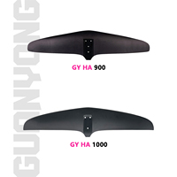 HA900 Accessoire d'aile avant de mât en carbone PVC haute performance pour les sports nautiques Hydrofoil Kitesurf Wing Board Surf Foil