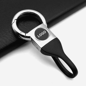 カーキーホルダー新しいデザインカーキーホルダーキーリング金属合金カスタマイズロゴ車キーチェーン - Product Image 3