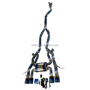 Gran oferta, Catback de <span class=keywords><strong>escape</strong></span> de aleación de titanio para <span class=keywords><strong>BMW</strong></span> M3 <span class=keywords><strong>M4</strong></span> G80 G82 S58 3,0 T, silenciador de <span class=keywords><strong>escape</strong></span> de coche, proceso azul horneado para <span class=keywords><strong>BMW</strong></span> - Product Image 2
