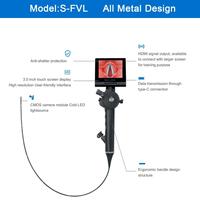 Bronchoscope flexible vétérinaire, gastroscope, vidéo-laryngoscopes, caméra endoscopique, instruments chirurgicaux vétérinaires pour animaux de compagnie