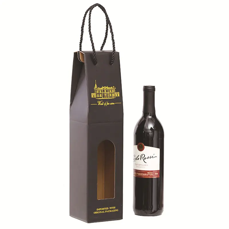 Бокал для пива, красного вина, Высококачественная коробка для крафтового вина, картонная упаковка, Подарочная бумажная коробка на заказ, доставка