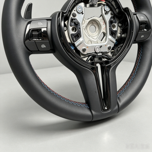 Volante Deportivo de Cuero Resistente para BMW F30 E90 M3 M5 E92 E46 E87 F22 F34 F06 E39 F07 F40 F80, Plug and Play, Superventas - Product Image 6