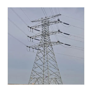 Tour en treillis galvanisé 220 kV pour la transmission d'électricité haute tension, les lignes électriques longue distance et les infrastructures de réseau - Product Image 3