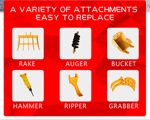 Pelleteuse 2.5t 3t 4ton 30500kg Mini <span class=keywords><strong>Tractopelle</strong></span> Retropelle Chine Chargeuse Pelle sur pneus Retrograver Kazici Graafmachines - Product Image 6