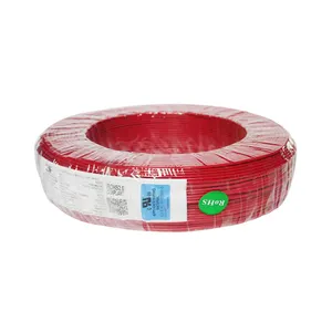 10AWG 12AWG in Stock Electronic and Electrical Equipment and Instruments 105C 600V PVC Tinned Copper Internal red UL1015 Wire