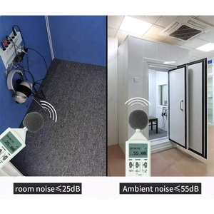 Cabine d'audiométrie insonorisée à <span class=keywords><strong>prix</strong></span> d'usine pour négociations et isolation acoustique - Product Image 4