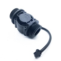 Pengukur aliran Sensor aliran, 3.5-24V DC FS400A G1 "Rate 1 ~ 60 L/Min pengukuran cair