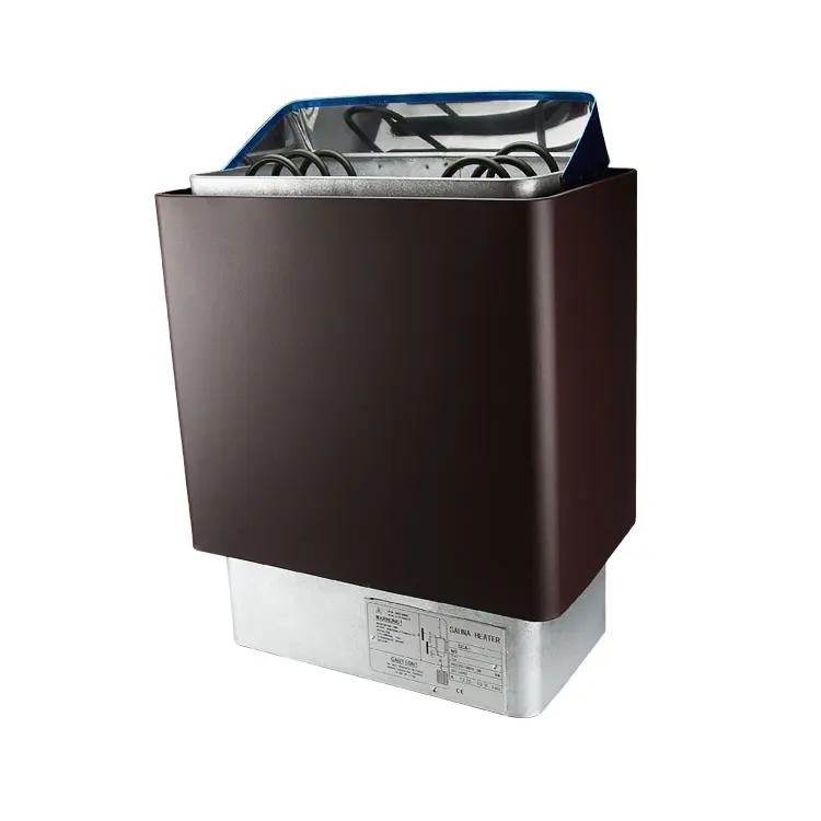 Calentador de sauna eléctrico SCA de 6kw, portátil, de control interno, para uso doméstico