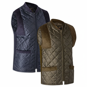 Chaleco de tiro de caza de tela de punto de diseño unisex acolchado Chaleco de caza de nailon duradero ligero Chaleco de caza lavable a máquina - Product Image 1