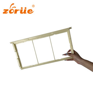 도매 Langstroth 꿀벌 벌집 좋은 가격과 빗 기초없이 플라스틱 벌집 프레임 - Product Image 3