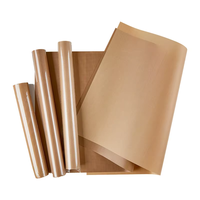 Feuilles de PTFE pour presse à chaud, rouleau de papier PTFE antiadhésif réutilisable pour transfert thermique par sublimation, HTV thermocollant, cuisson
