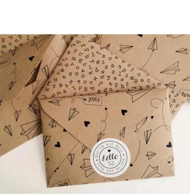 Özel tasarım 5*7 "lüks düğün zarfları sıcak satış Eid Mubarak para zarf davetiye doğum günü için