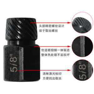 Factory Direct 25pc <b>Nut</b> <b>Extractor</b> Set Imperial Standard Broken Wire Remover Tool for <b>Nut</b> Removal Screw Breaker Screw <b>Nut</b> Removal - Product Image 2