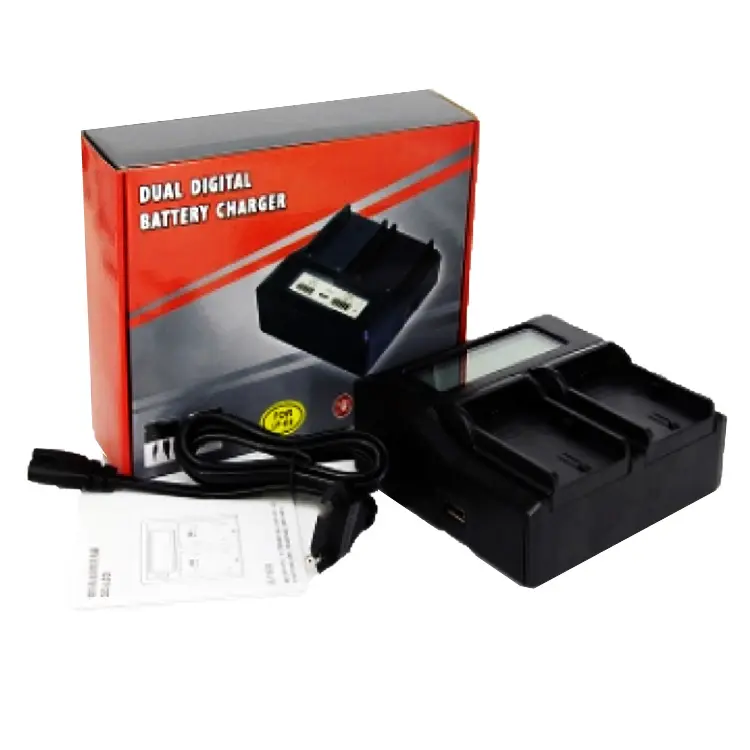 LP-E10 lpe10 LP E10 dual charger use for camera 1200D 1100D battery holder LCD charger