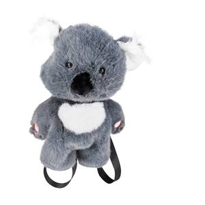 2025 Sin MOQ Adorable Koala Mochila Personalizable Animales de peluche suaves Diseño realista Mochila de felpa para niños - Product Image 4