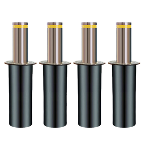 Bolardo Hidráulico Automático de Acero Inoxidable 304, Barrera de Tráfico, 36V, Protección IP67, Barrera de Estacionamiento con Luz, M68 - Product Image 1
