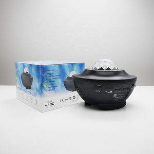 Haut-parleur musical USB 5V avec projecteur d'étoiles galactiques, veilleuse LED, <span class=keywords><strong>ciel</strong></span> étoilé, lampe de nuit LED pour la décoration de la chambre - Product Image 1