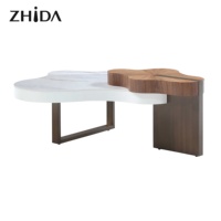 Nouveau design table centrale à bon prix pour les tables basses en verre du salon